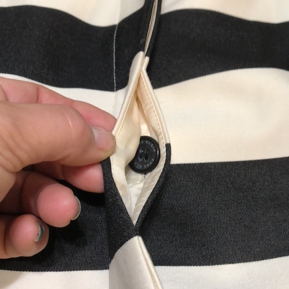 Anne Klein wide strip jacket size 8P - Picture 3 of 8